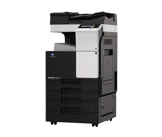 KONICA MINOLTA <span> Bizhub C 287</span><span> podajnik dokumentów DF-628 szafka DK-510 tonery CMYK</span>