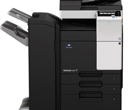 KONICA MINOLTA <span> Bizhub C 287</span><span> podajnik dokumentów DF-628 szafka DK-510 tonery CMYK</span>