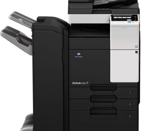 KONICA MINOLTA <span> Bizhub C 287</span><span> podajnik dokumentów DF-628 szafka DK-510 tonery CMYK</span>