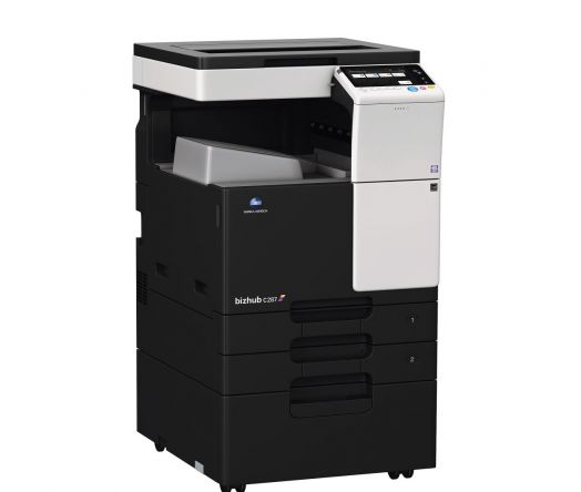 KONICA MINOLTA <span> Bizhub C 287</span><span> podajnik dokumentów DF-628 szafka DK-510 tonery CMYK</span>